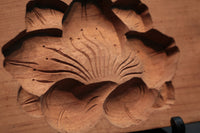 花木や家屋などの模様を1つ描いた情緒ある四角の菓子型 DB3108a-n 在庫8個