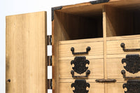 珍品!! 11杯の引き出しを備えた風格漂う行商箪笥 BB1089