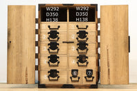 珍品!! 11杯の引き出しを備えた風格漂う行商箪笥 BB1089