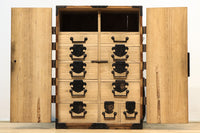 珍品!! 11杯の引き出しを備えた風格漂う行商箪笥 BB1089