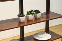 和モダンデザイン!! すっきり中を見渡せる小ぶりの四面ガラスショーケース BB1579