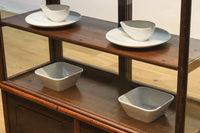 和モダンデザイン!! すっきり中を見渡せる小ぶりの四面ガラスショーケース BB1579