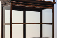 和モダンデザイン!! すっきり中を見渡せる小ぶりの四面ガラスショーケース BB1579