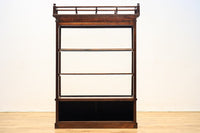 和モダンデザイン!! すっきり中を見渡せる小ぶりの四面ガラスショーケース BB1579