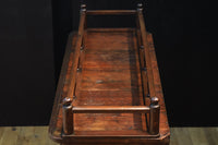 和モダンデザイン!! すっきり中を見渡せる小ぶりの四面ガラスショーケース BB1579