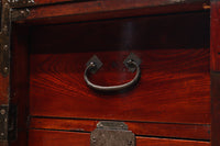 稀少!!唐獅子金具の古色を纏う仙台衣裳箪笥 Ba9316-MT