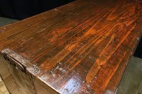 稀少!!唐獅子金具の古色を纏う仙台衣裳箪笥 Ba9316-MT