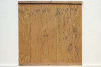 A wooden board with fluent brush letters DB8571h