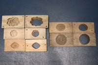 Confectionery type with a lid of flowers with beautiful delicate carving DB8818 in stock (a: 1 b: 1 c: 1 d: 1 e: 1)