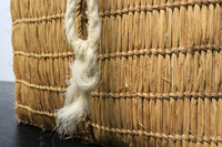 優しい風合いの藁編みバック DB9882a