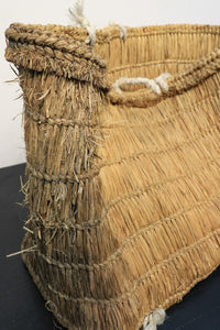 優しい風合いの藁編みバック DB9882a