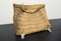優しい風合いの藁編みバック DB9882a