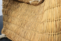 優しい風合いの藁編みバック DB9882a