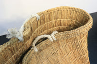 優しい風合いの藁編みバック DB9882a