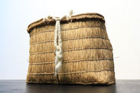 優しい風合いの藁編みバック DB9882a