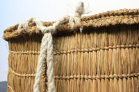 優しい風合いの藁編みバック DB9882a