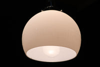 真っ白な球体に雷紋が浮かぶ上品な電笠 DC1117