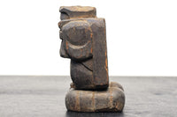 細目に口を開けた表情が魅力の木彫りの大黒様 DC1474