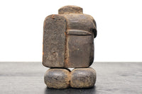 細目に口を開けた表情が魅力の木彫りの大黒様 DC1474