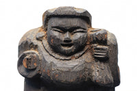 細目に口を開けた表情が魅力の木彫りの大黒様 DC1474