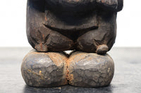 細目に口を開けた表情が魅力の木彫りの大黒様 DC1474