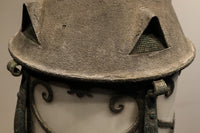 三角屋根とレリーフ模様が可愛いらしいシャンデリア DC1524