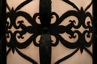 三角屋根とレリーフ模様が可愛いらしいシャンデリア DC1524