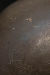 時代を重ねた渋みある鉄製ヘルメット DC1734