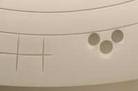 乳白色ガラスに和モダンな模様が浮かびあがる電笠 DC2096