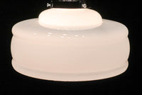 ユニークシルエット!! お洒落な装い溢れるプレスガラス電笠 DC2192