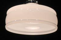 ユニークシルエット!! お洒落な装い溢れるプレスガラス電笠 DC2192