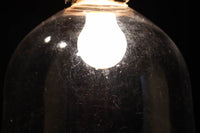 透明感あるワイングラスを思わせる大振りな電笠 DC2485