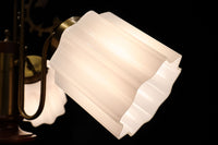 モダンデザイン!! 個性的な笠を備えた3灯式シャンデリア DC2767