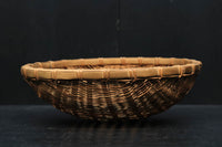 丁寧な竹の編み込みが美しい丸ザル DC2877ab 在庫(a:1 b:0)個