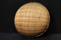 丁寧な竹の編み込みが美しい丸ザル DC2877ab 在庫(a:1 b:0)個