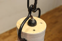 優しい明りが灯る陶器製電笠 DC3459