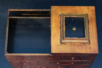 見栄えのする杢目が流れる針箱 DC3533