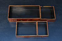 見栄えのする杢目が流れる針箱 DC3533