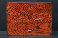 見栄えのする杢目が流れる針箱 DC3533