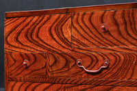 見栄えのする杢目が流れる針箱 DC3533