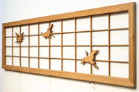 3羽の鶴が軽やかに舞う上品な欄間 E8770 在庫1枚