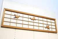 3羽の鶴が軽やかに舞う上品な欄間 E8770 在庫1枚