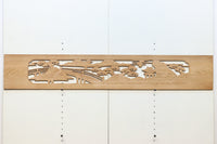 趣きある和の情景が描かれた彫刻欄間素材 E8870 在庫1枚