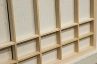 麻の葉組子の並びも美しい建具素材 E8886ab 在庫(a:0 b:7)枚 【奈良県建具屋さんデッドストックシリーズ】