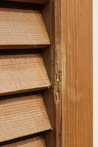 Small size louvered window E9815