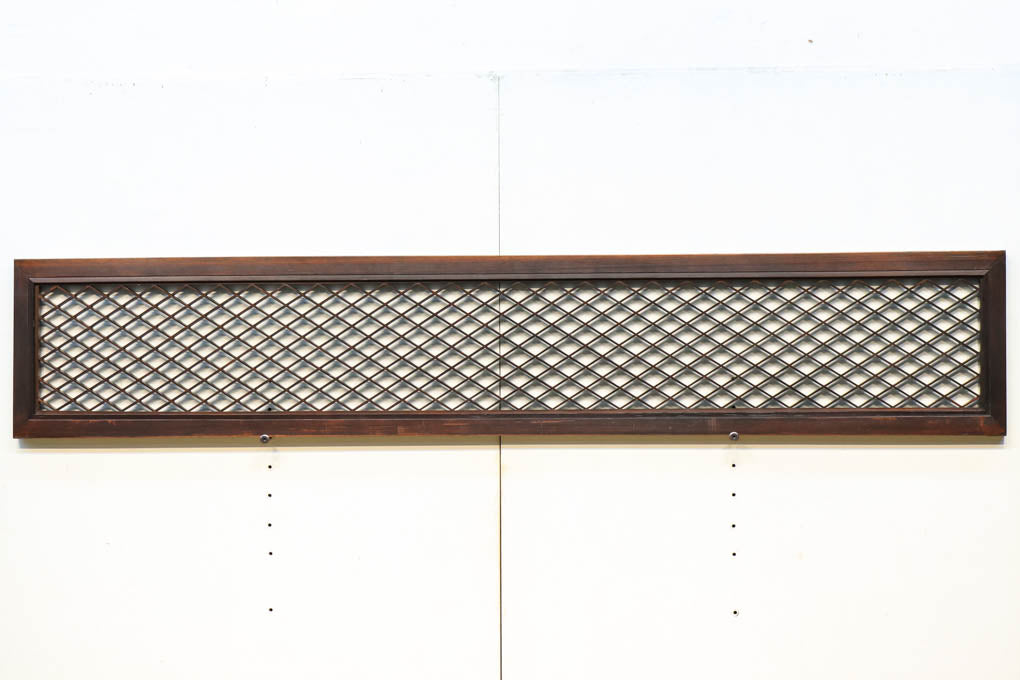 シンプルな菱格子の上品な欄間 E9980 在庫1枚 – 古福庵 KOFUKUAN オンラインストア