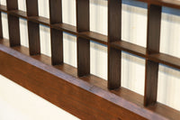 麻の葉組子が上品な升格子欄間 EZ1093ab 在庫(a:1 b:1)枚