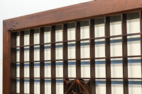 麻の葉組子が上品な升格子欄間 EZ1093ab 在庫(a:1 b:1)枚