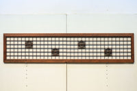 麻の葉組子が上品な升格子欄間 EZ1093ab 在庫(a:1 b:1)枚