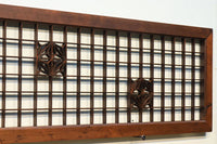 麻の葉組子が上品な升格子欄間 EZ1093ab 在庫(a:1 b:1)枚